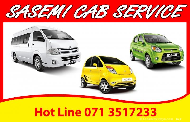 Sri Lanka Taxi/Cab Rentals/Hire SASEMI CABS KANDY 0713517233